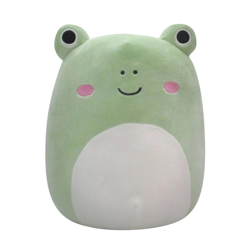 NWT - 10” Baratelli the Frog Squishmallow with Tags, Pastel Green Frogcore Plush